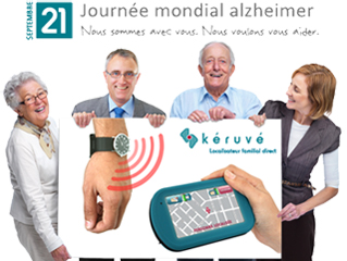 Montre Balise GPS Alzheimer ou Sénior désorientation